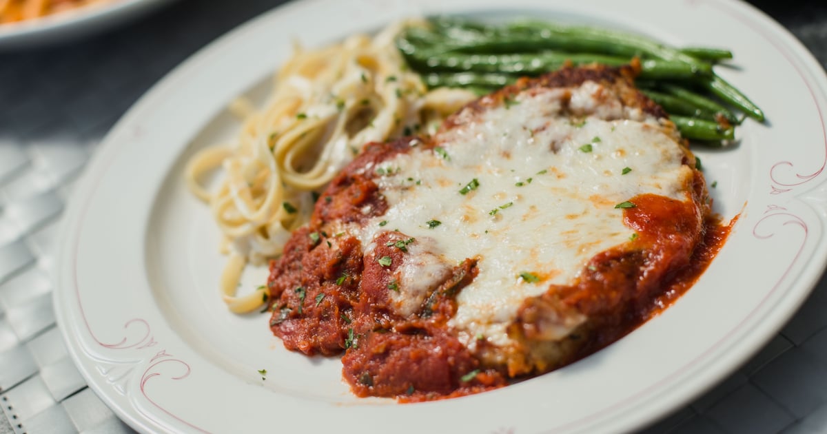 Chicken Parmesan Lunch Lido Di Manhattan Californian Restaurant