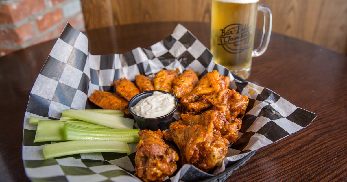 World Famous Buffalo Wings - Bar Bill Tavern