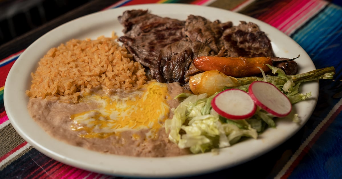 Carne Asada Plato - Tamales, Molcajetes, & Specials - The Loco Frijole