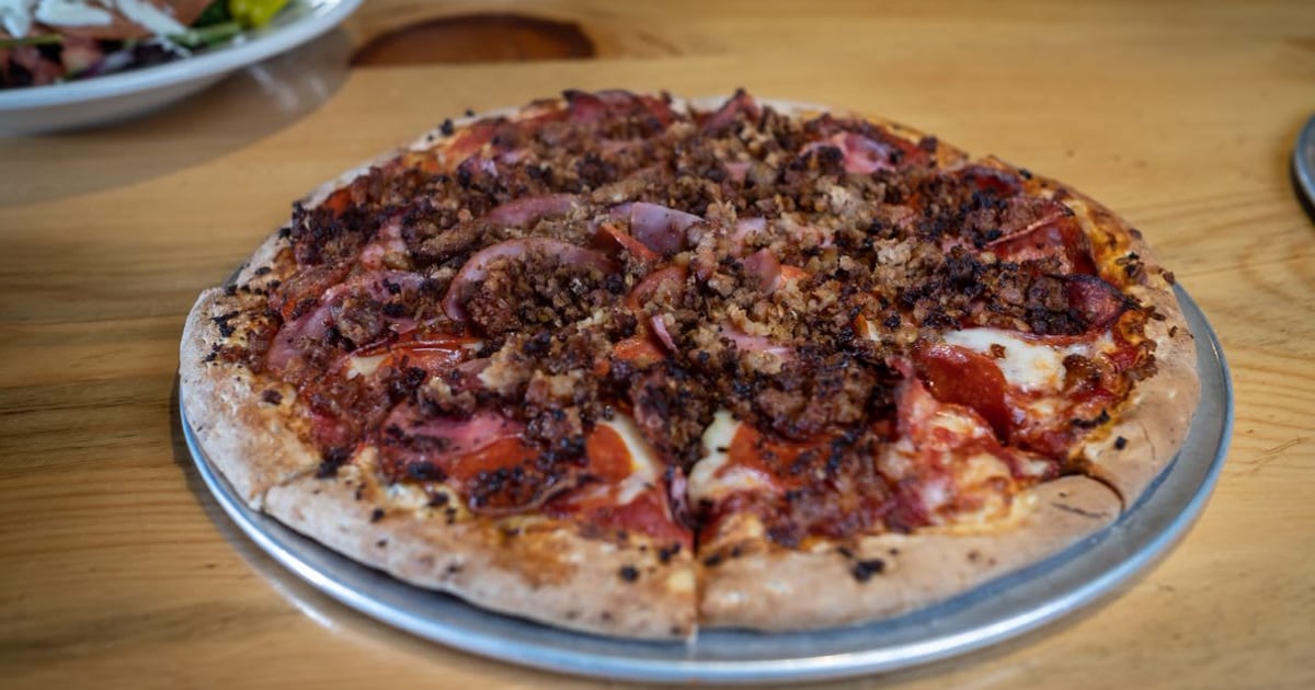 Meat Lover's Delight - Johns Pizza Works & The Outlaw Saloon