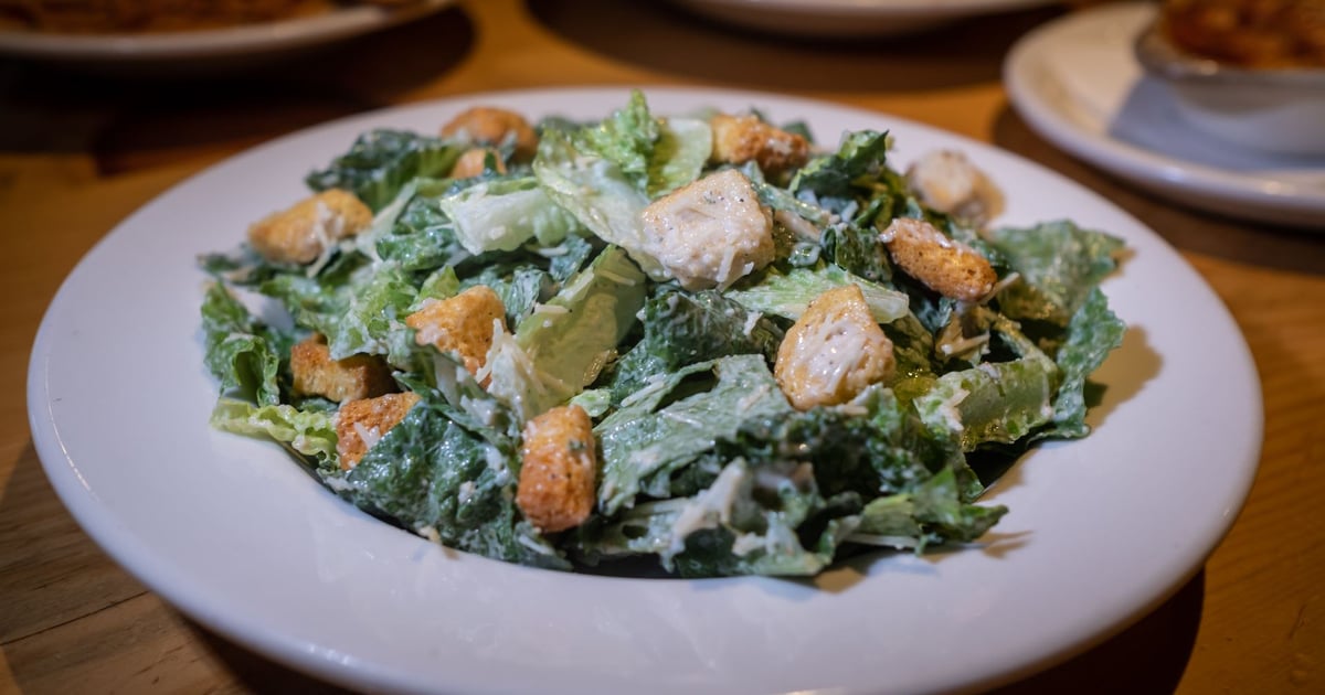 Caesar Salad Menu Johns Pizza Works & The Outlaw Saloon