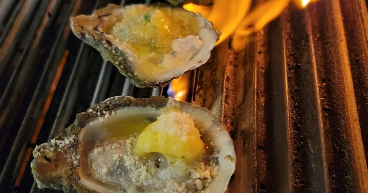 Garlic Parmesan Oysters Victoria Menu Greek Bros. Oyster Bar