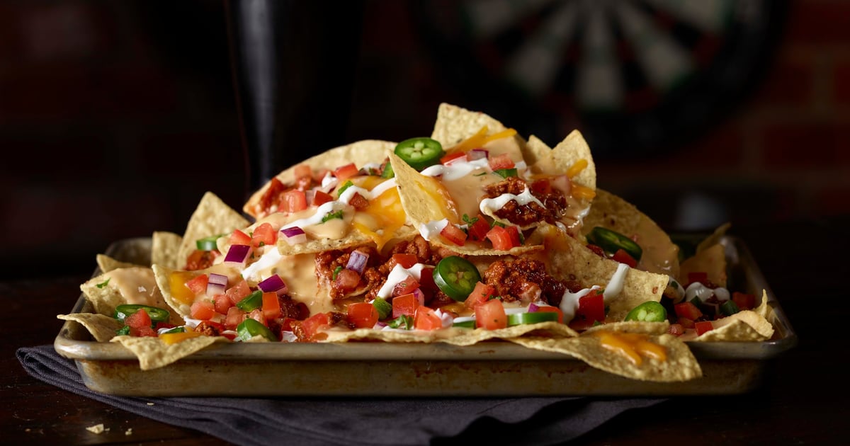 Nachos Platter Food Menu Fox & Hound