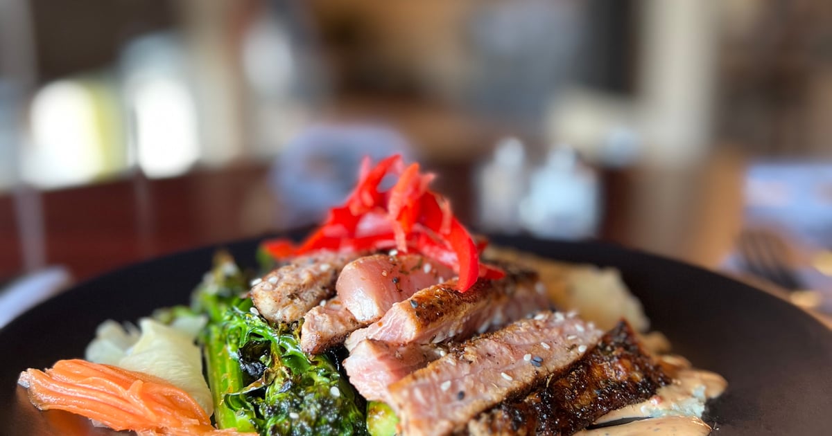 Ahi Tuna Entree ToGo Menu Fourk American Restaurant in Hickory, NC