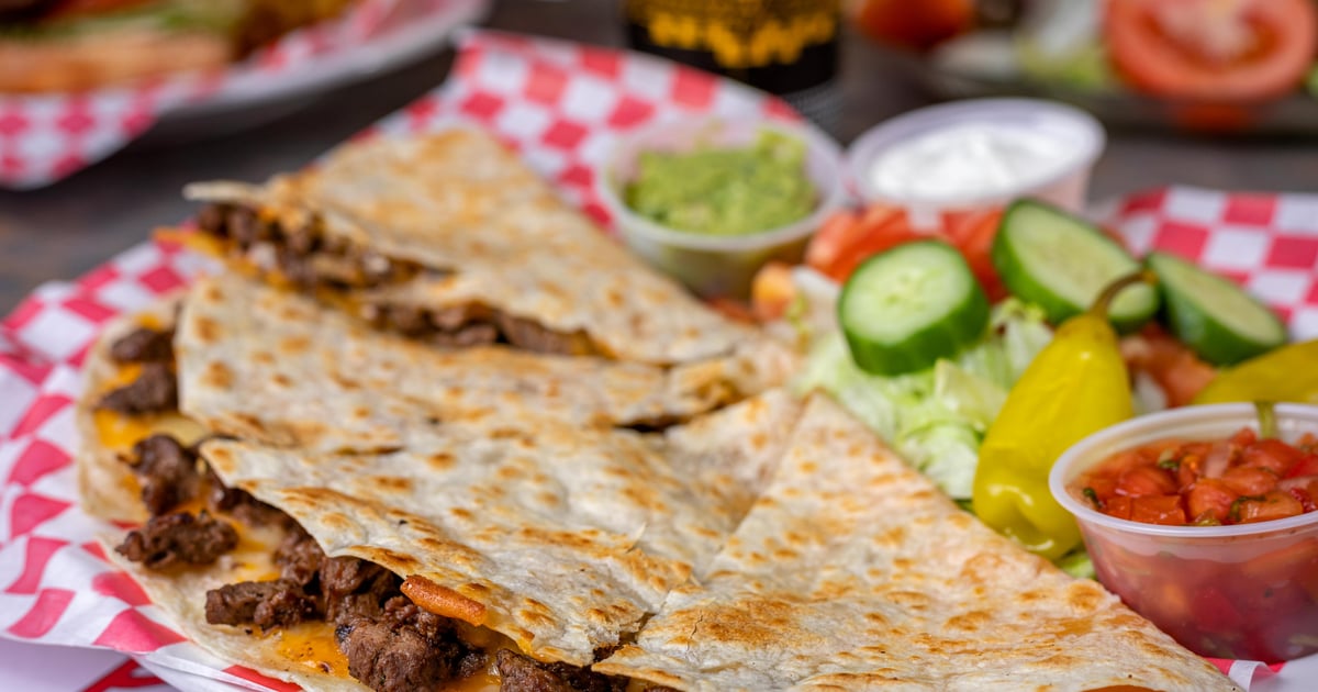 Carne Asada Quesadilla Menu Paul's Place Fast Food Restaurant in CA