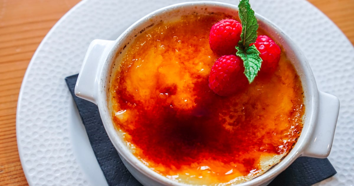 Seasonal Creme Brulee - Desserts - Maynard's Restaurant