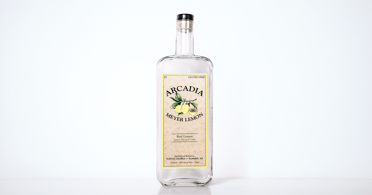 Arcadia Lemon 750ml - OHSO Brewery + Distillery