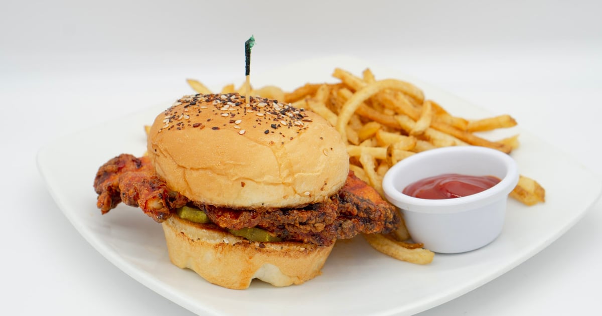 Hot Honey Fried Chicken Sandwich - Local Goat