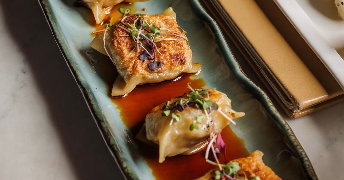 Chicken & Truffle Dumplings - KĀI | Asian Fusion Restaurant in