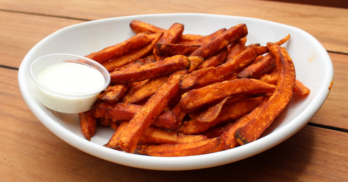 Sweet Potato Shoestring Fries - Midwestern HomeLife