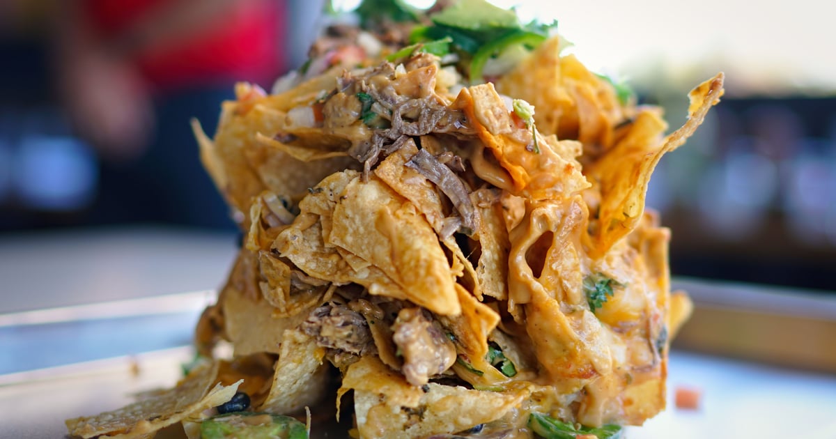 Trash Can Nachos Menu The Vault Uptown Bar & Grill in Sedona, AZ