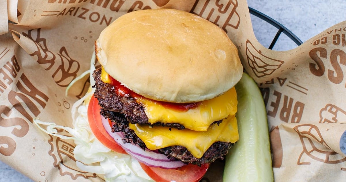 The Cheeseburger Main Menu Huss Brewing Co.