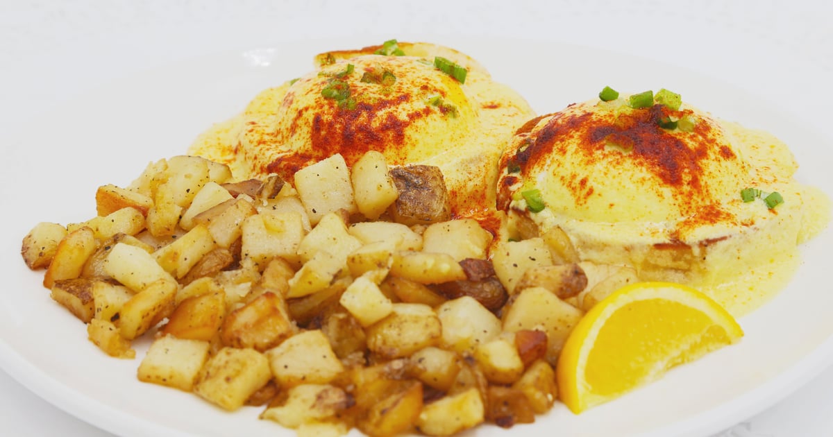 Albuquerque Eggs Benedict Breakfast Cornerstone Bakery & Cafe