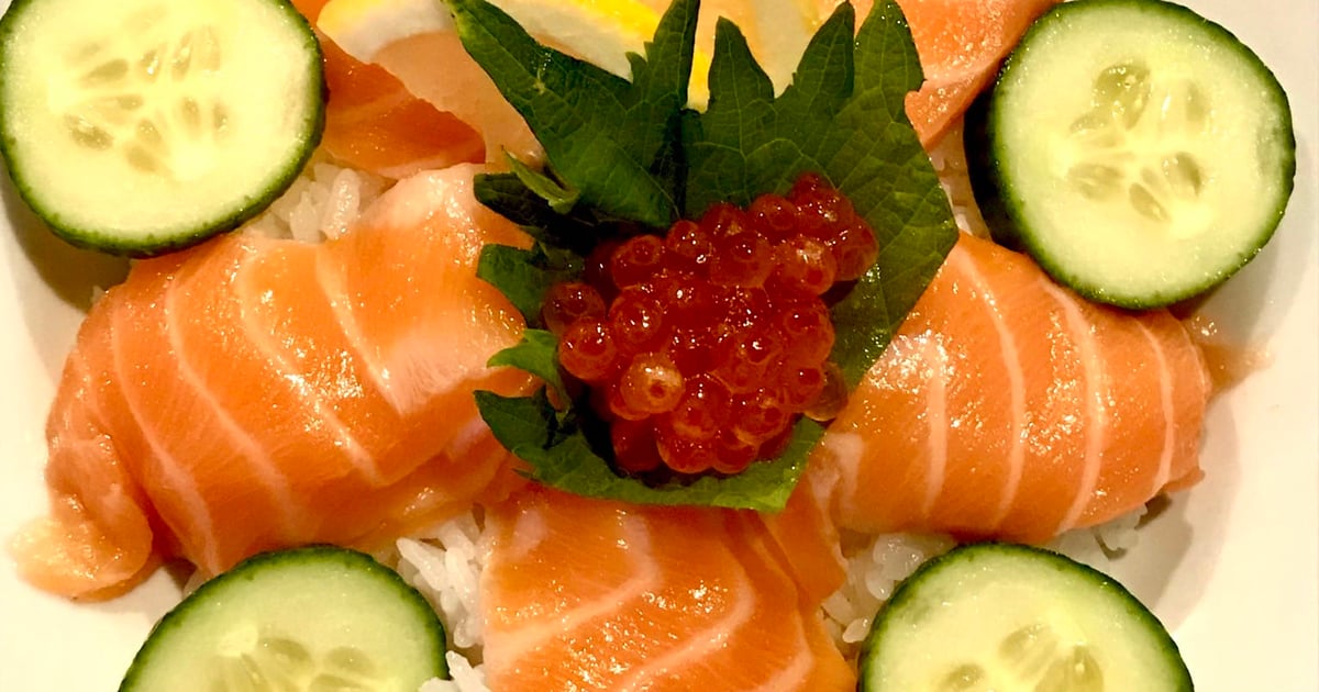 Salmon Donburi * Menu Sushi 101 Japanese Restaurant in Tempe, AZ