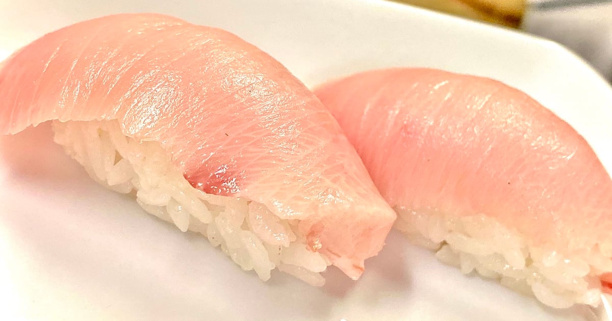 Yellowtail Nigiri * Sushi Sushi 101 Japanese Restaurant in Tempe, AZ