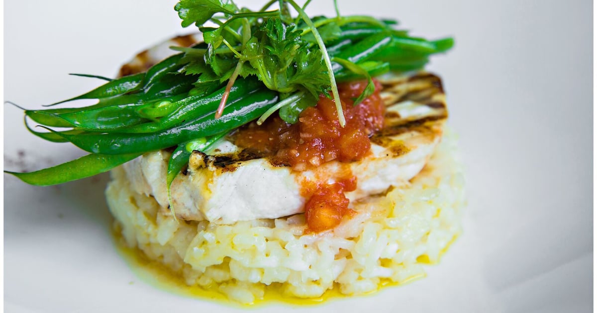 Blackened Pacific Swordfish Easter Sunday Champagne Brunch Bayside