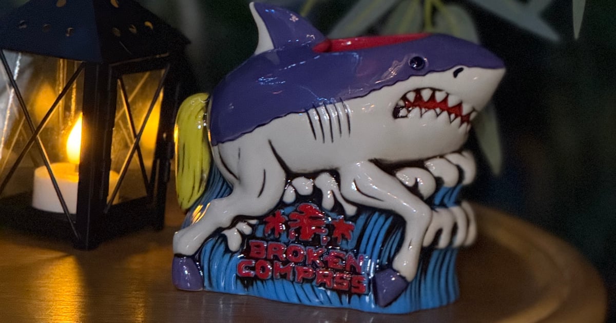 Broken Compass Hork Mug by Big Toe - Broken Compass Tiki - Tiki