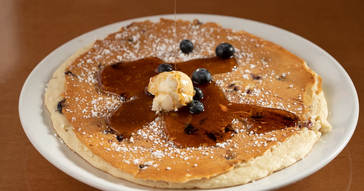 Blueberry Pancakes Menu Peach Valley Cafe