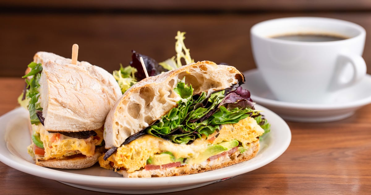 The Egg Sandwich - Lunch/Dinner - Urth Caffé - European-style café