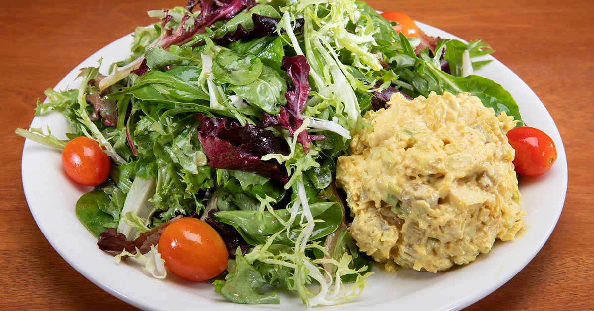 Chicken Curry Salad Lunch/Dinner Urth Caffé Europeanstyle café