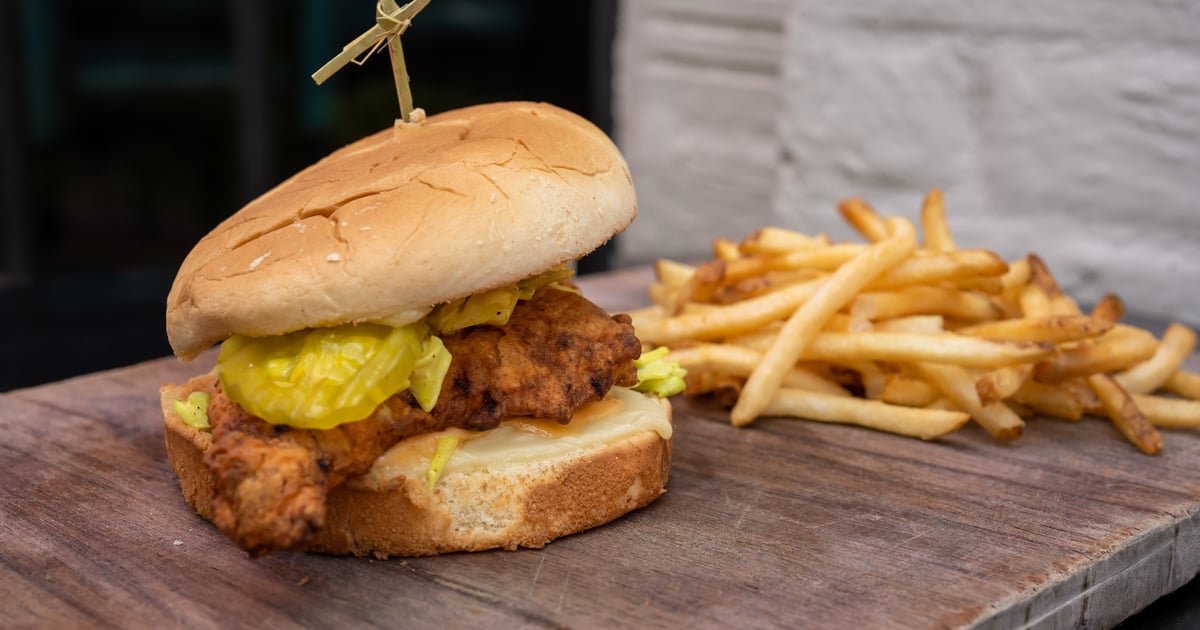 Chicken Sandwich - Food - Boheme - American Restaurant & Bar in Houston, TX