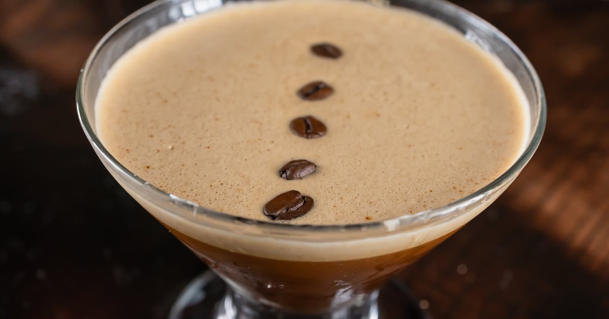 Espresso Martini Cocktails Boheme American Restaurant & Bar in