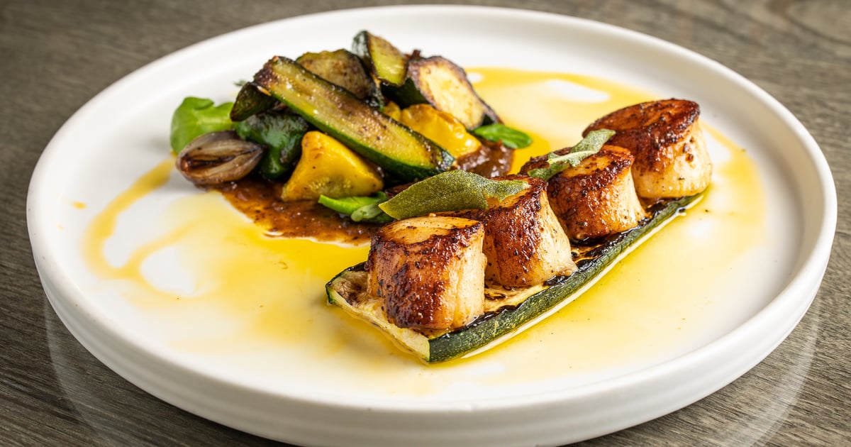 Seared Diver Scallops Dinner Costa Mesa Restaurants Restaurants