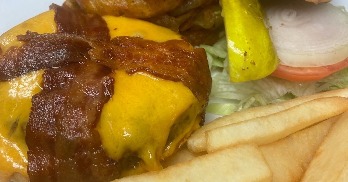 *Steak House Burger Menu The Spare Rib Barbecue Restaurant in