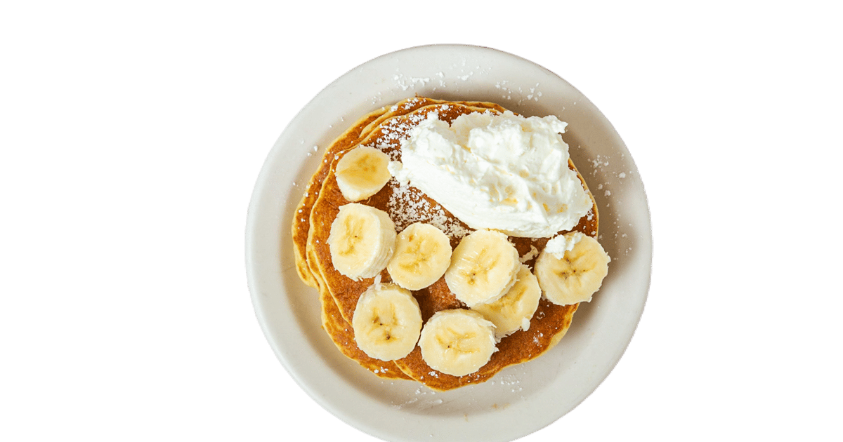 Banana Pancakes Our Menu The Original Pancake House Restaurant in UT