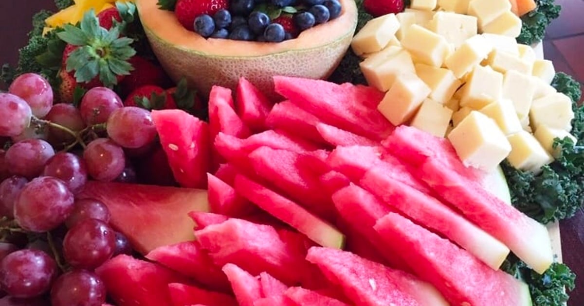 Fresh Fruit and Cheese Board - Catering - Marie's Italian Deli ...