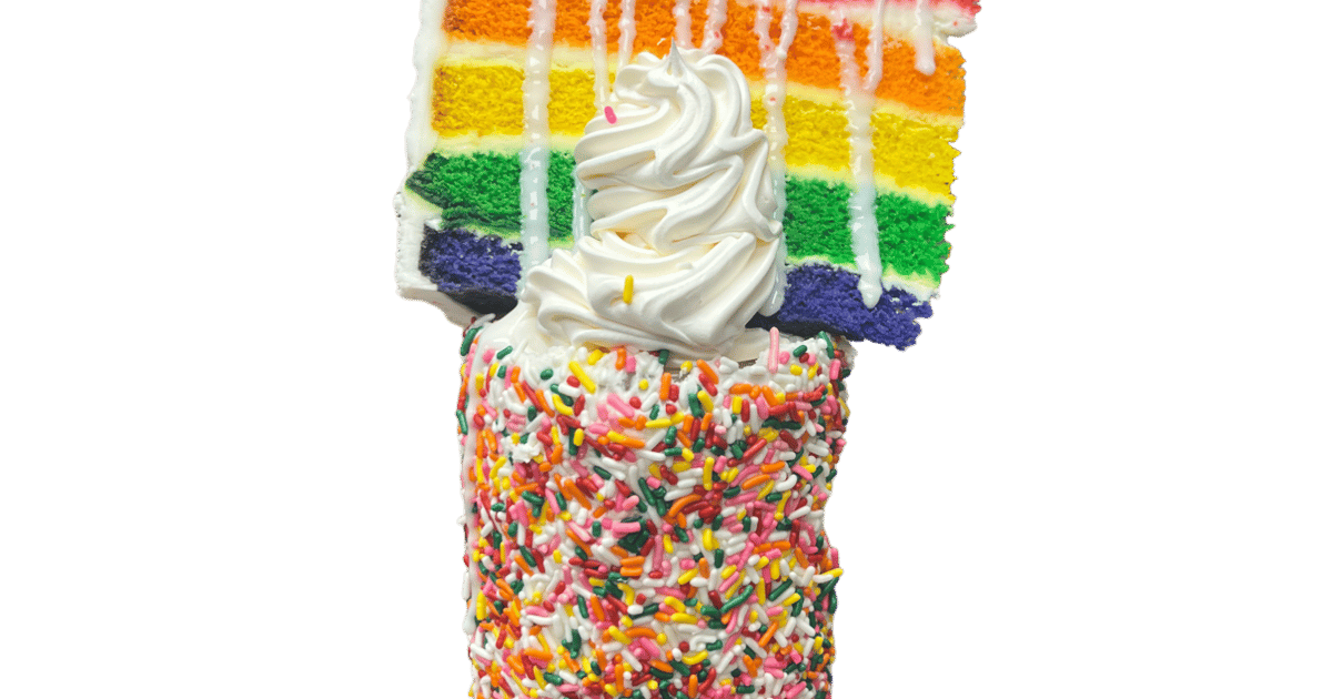 Rainbow Brite Insane Milkshake Shakes & Sundaes Sugar Factory