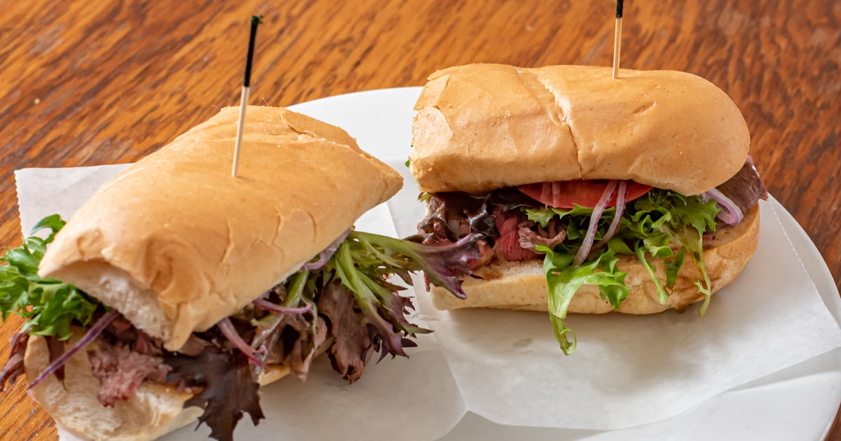 Rare Roast Beef with Boursin - The French Pantry