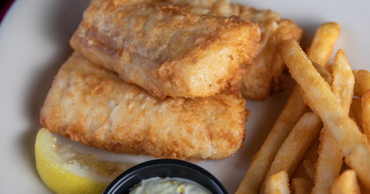 North Atlantic Cod Fish Fry Restaurant Menu 2510 Restaurant