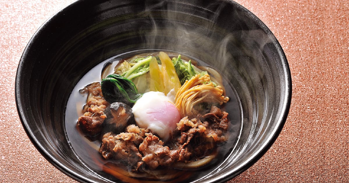 ハニハニたんとんたん Sukiyaki Udon - Tsurutontan