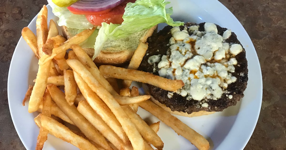 Black & Blue Burger - Dinner Menu - High Tide Restaurant ...