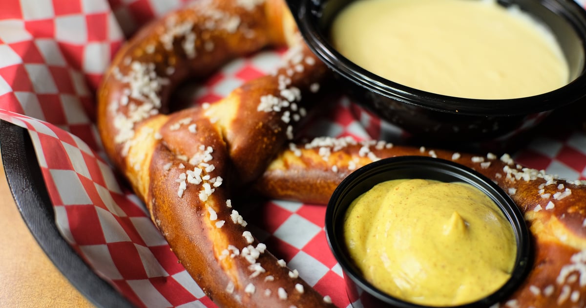 GIANT PUB PRETZEL New Menu Pickle Barrel Cafe & Sports Pub