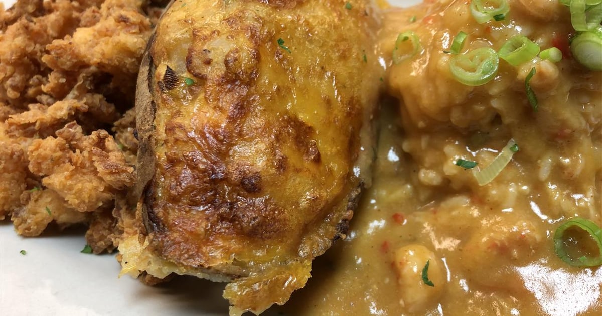 1/2 and 1/2 Crawfish Dinner Menu The St. John Restaurant