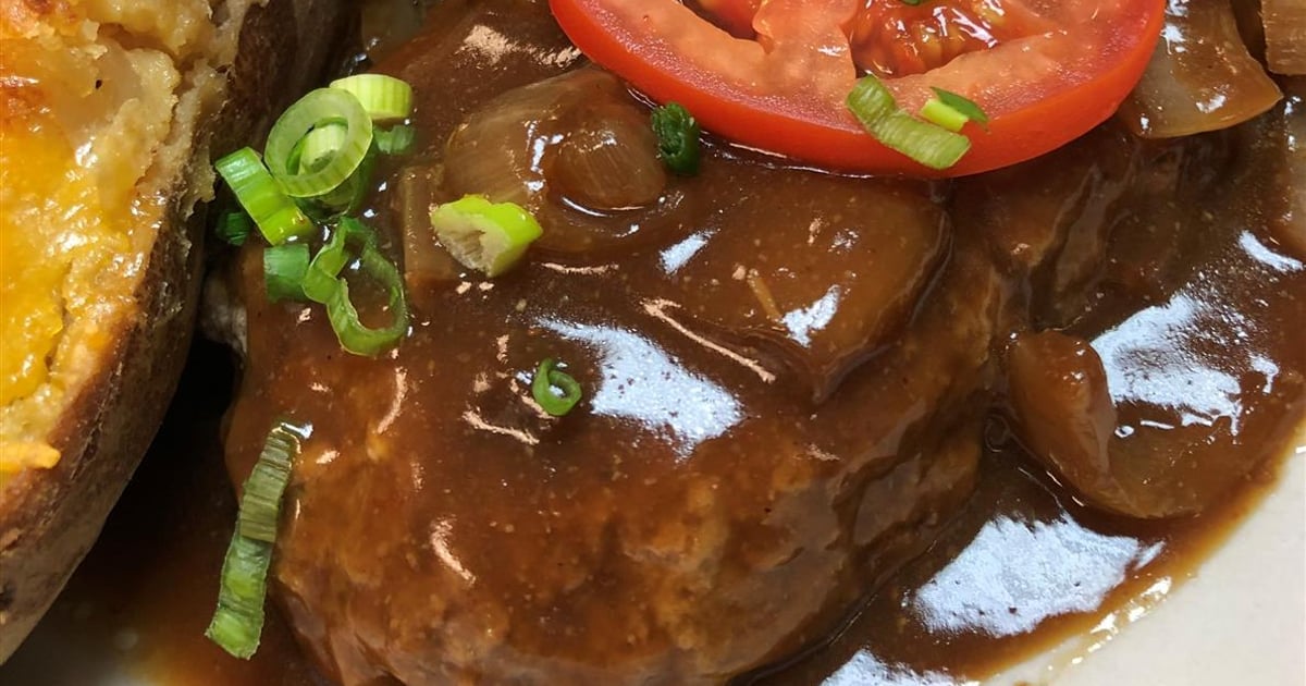 Hamburger Steak Dinner Menu The St. John Restaurant Restaurant in