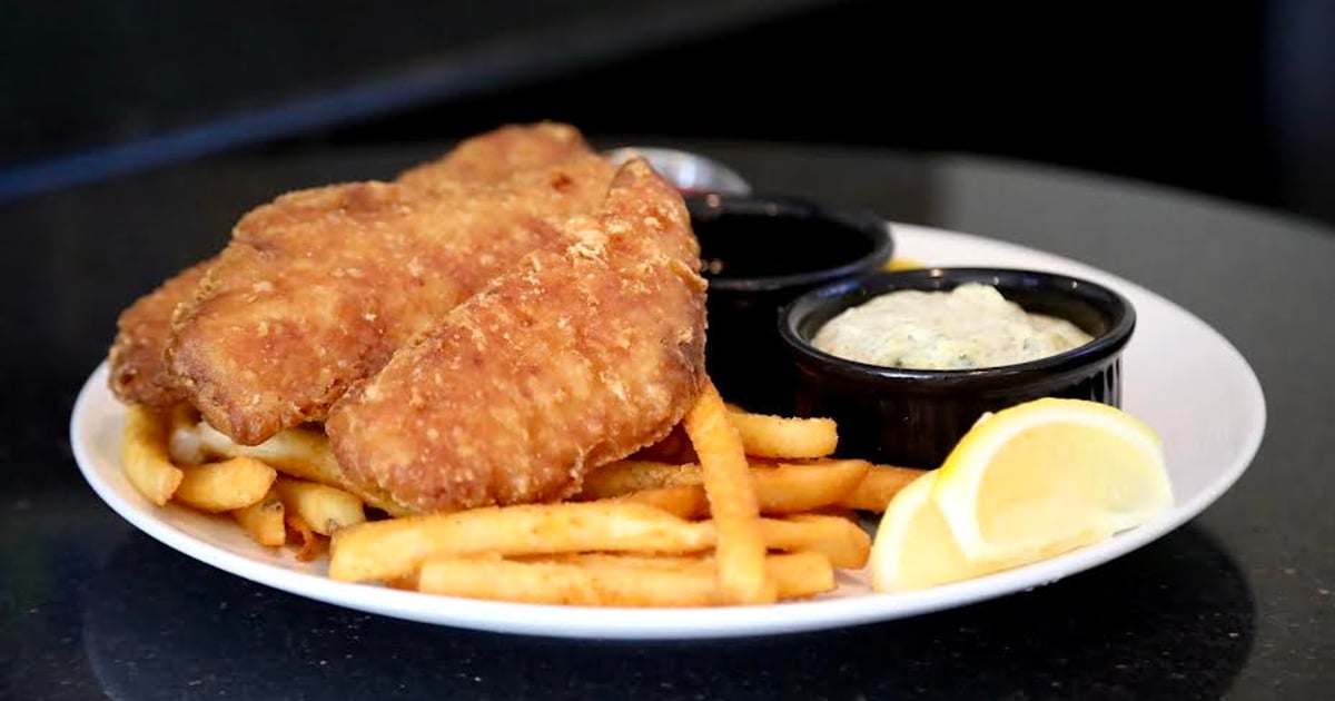 Fish & Chips - Main Menu - Flat Top Bar and Grill - Bar & Grill in ...