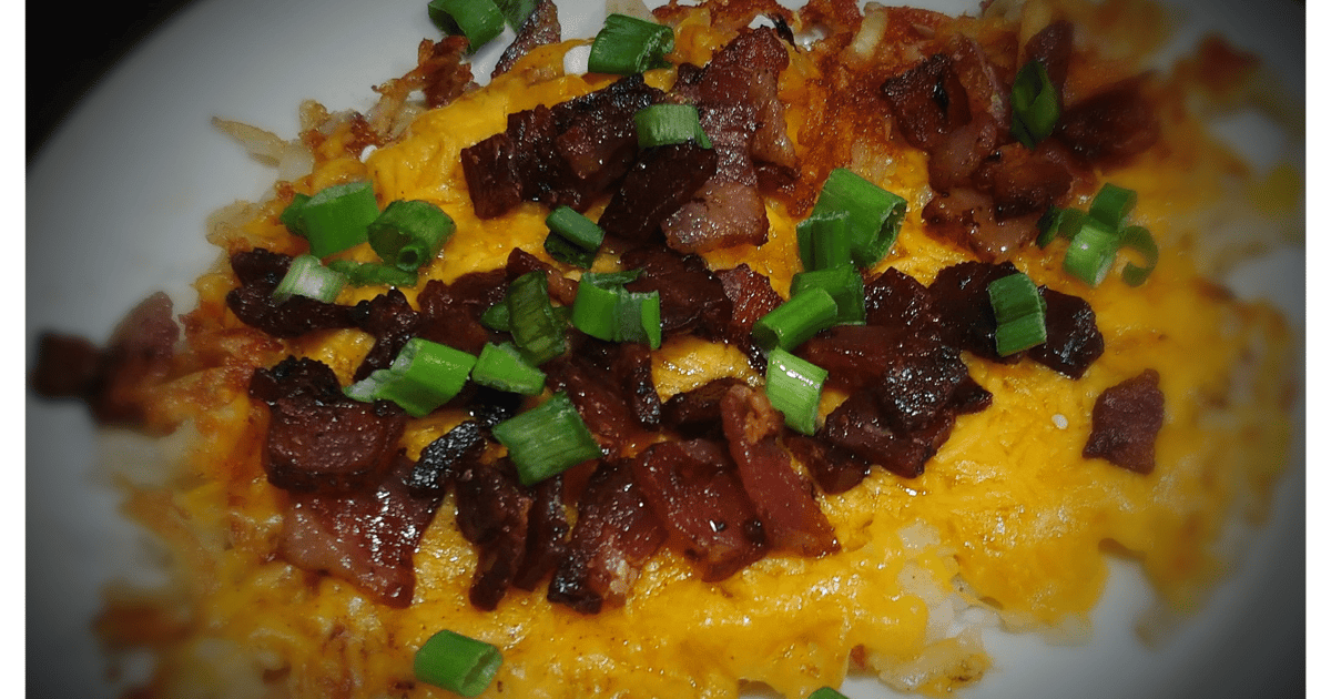 Loaded Hash Browns Breakfast Menu Bruno's Family Restaurant & Bar