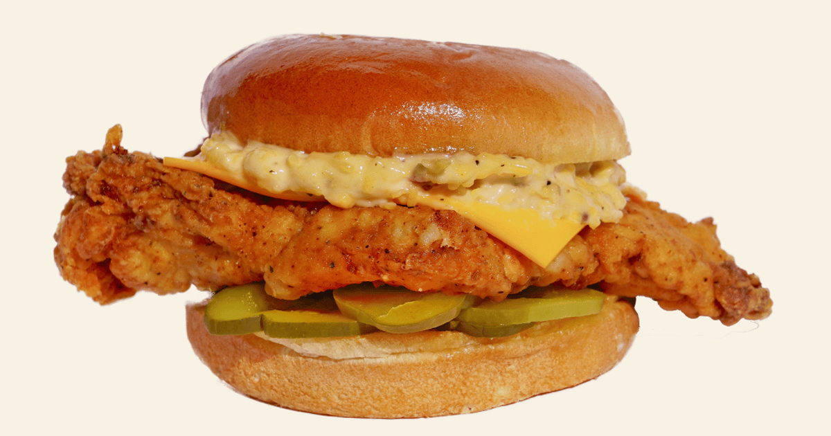 Buxton Original Sandwich The Menu Buxton Chicken Palace