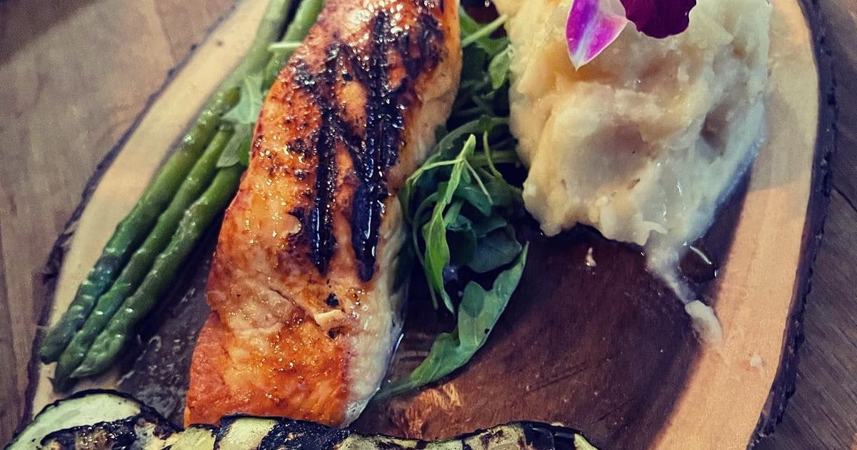 Salmon Main Menu Tramonti Ristorante Italian Restaurant in