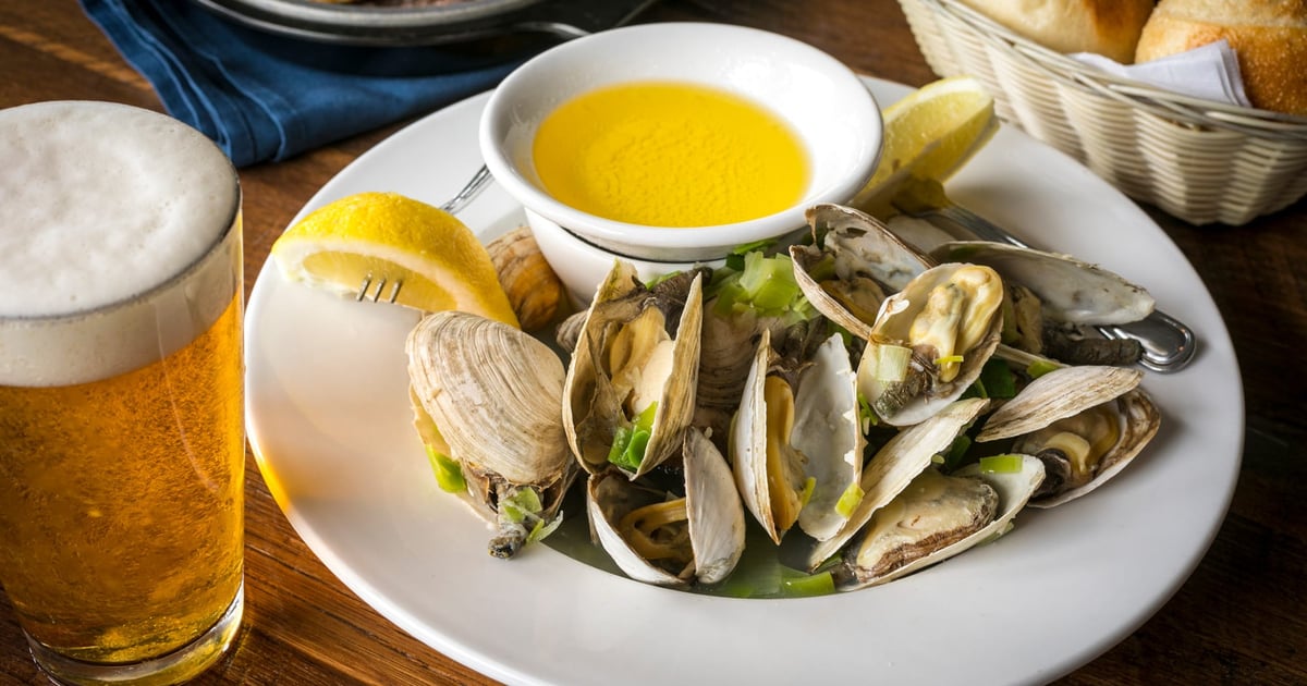 Steamed clams Func Dinner The Pilot House Seafood Restaurant in