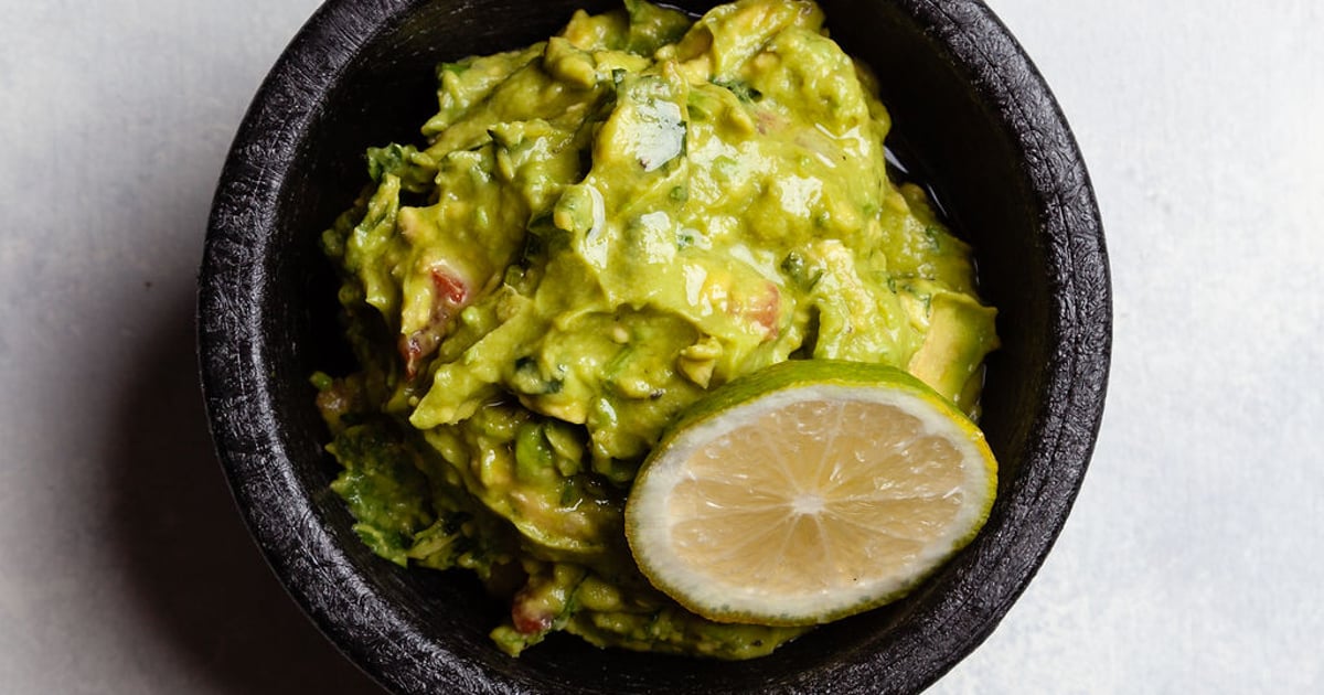 Traditional Guacamole Menu nectar urban cantina