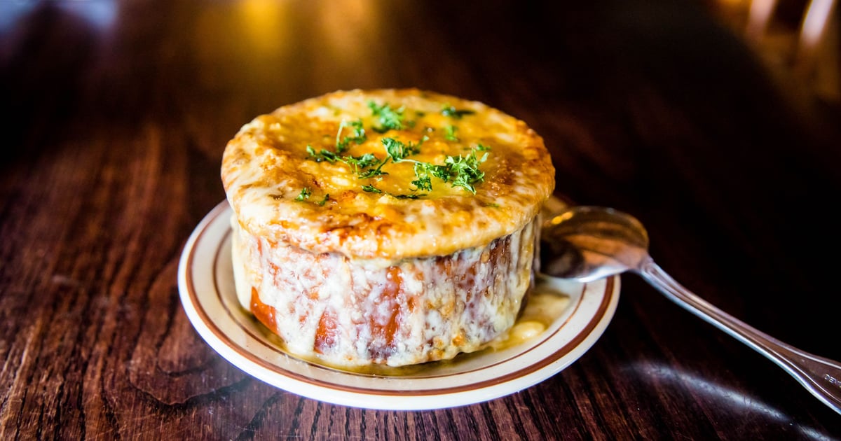 French Onion Soup - The Steakhouse Menu - The Steakhouse - Steak House