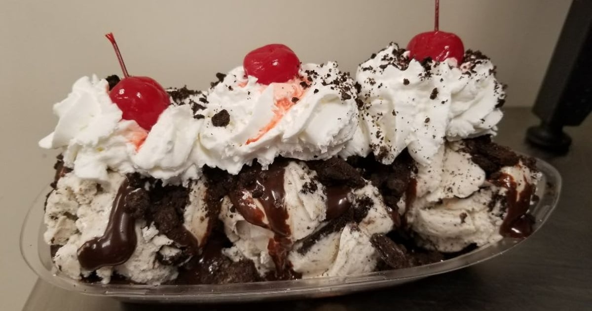 Hot Fudge Brownie Sundae Ice Cream Menu The Beach Plum Seafood