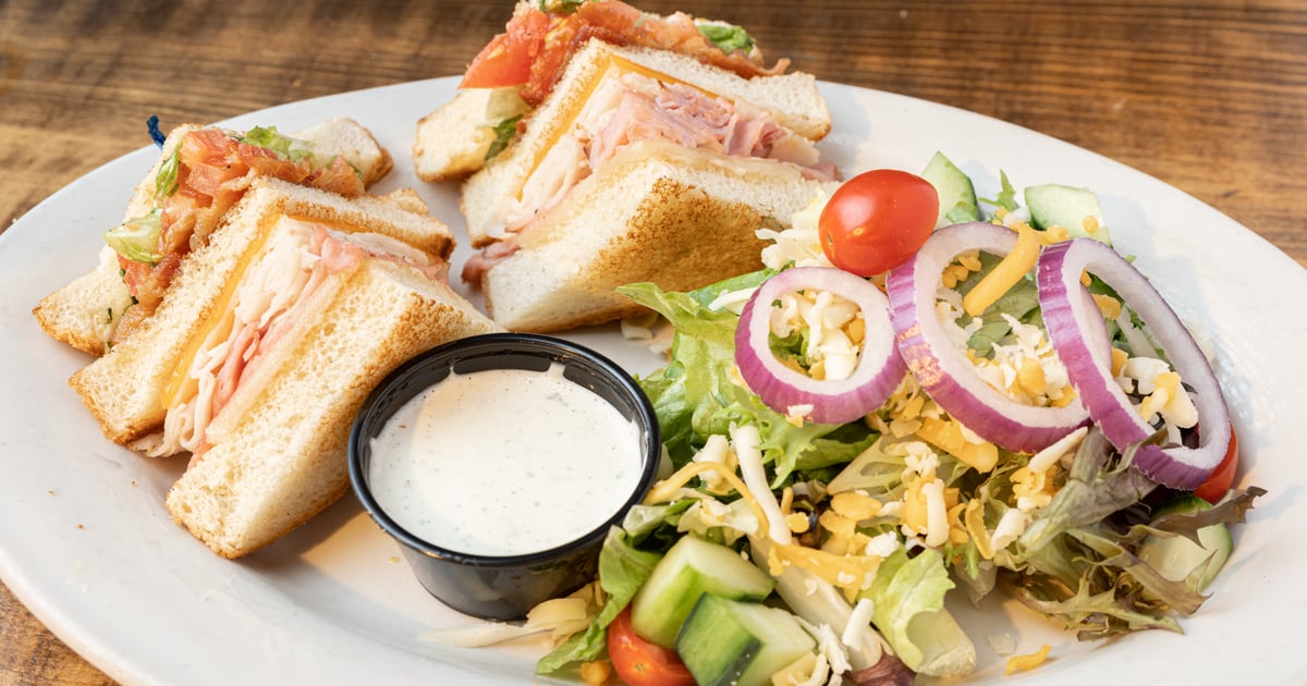 Salad and Half Club Menu Pacific Yard House Restaurant in Conroe, TX