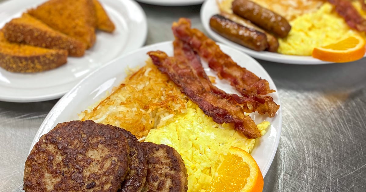 Train Station - Breakfast Menu - Breakfast Station