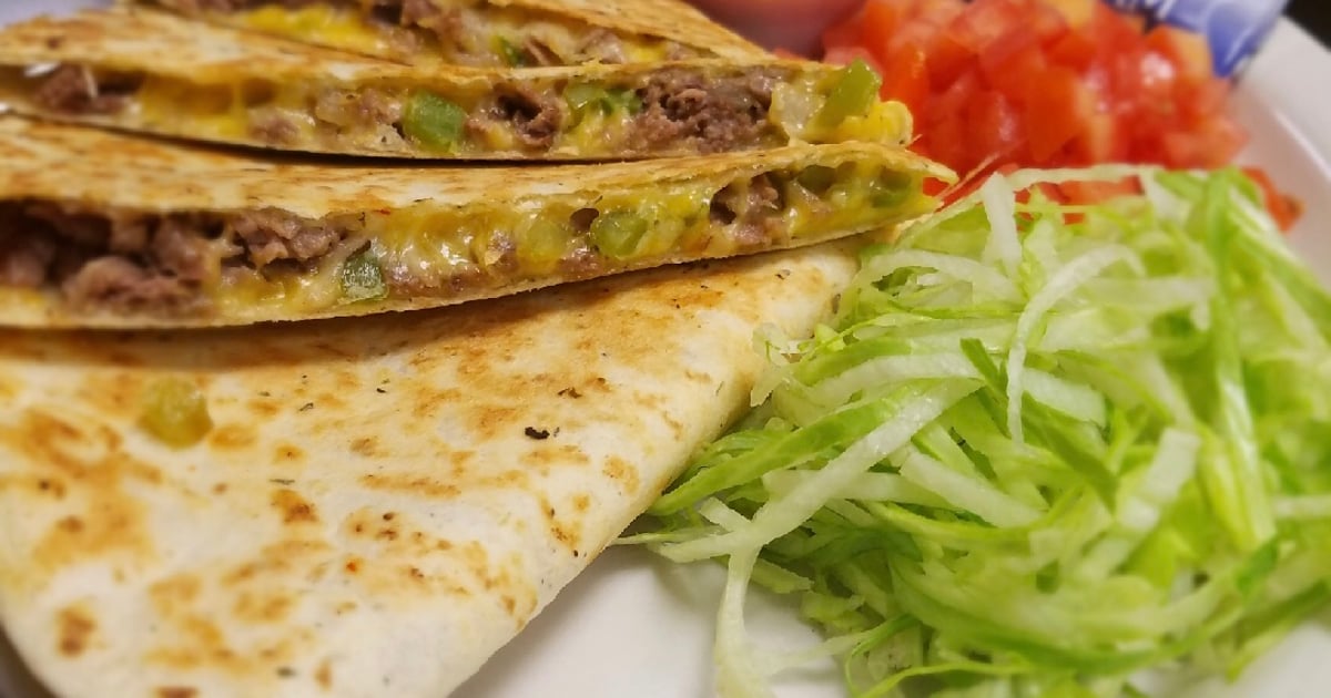 Steak Quesadilla Lunch Menu Breakfast Station