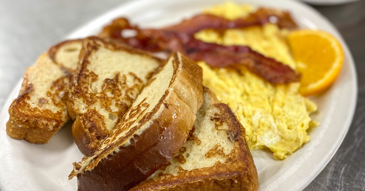 French Toast Combo Breakfast Menu Breakfast Station